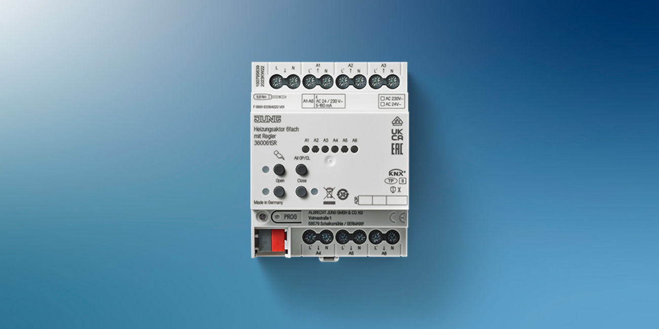 KNX Heizungsaktor 6-fach bei Elektro Ewert GbR in Wernigerode